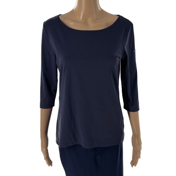 Saint James Navy Blue Garde Cote III UV Protection Top - Picture 2 of 11